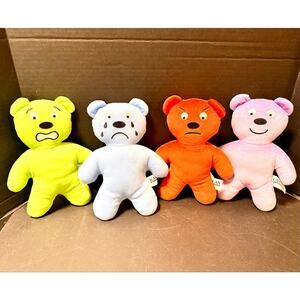 Kaplan Early Learning Emotion Bears plush toys happy, sad, angry & scared